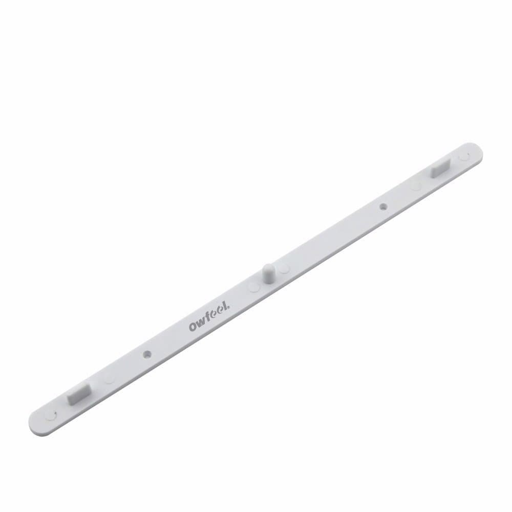 Owfeel Comic Tools White Plastic Ruler Feet 3 Pin Animation Peg Bar For Fixing Punched Animation Drawing Paper