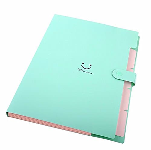 File Folders Classification Office 5 Pocket Paper Black File Folders