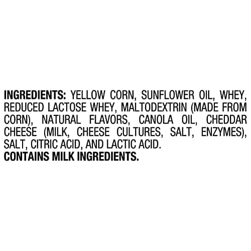 PopCorners Popped Corn Snacks White Cheddar, 12 Oz