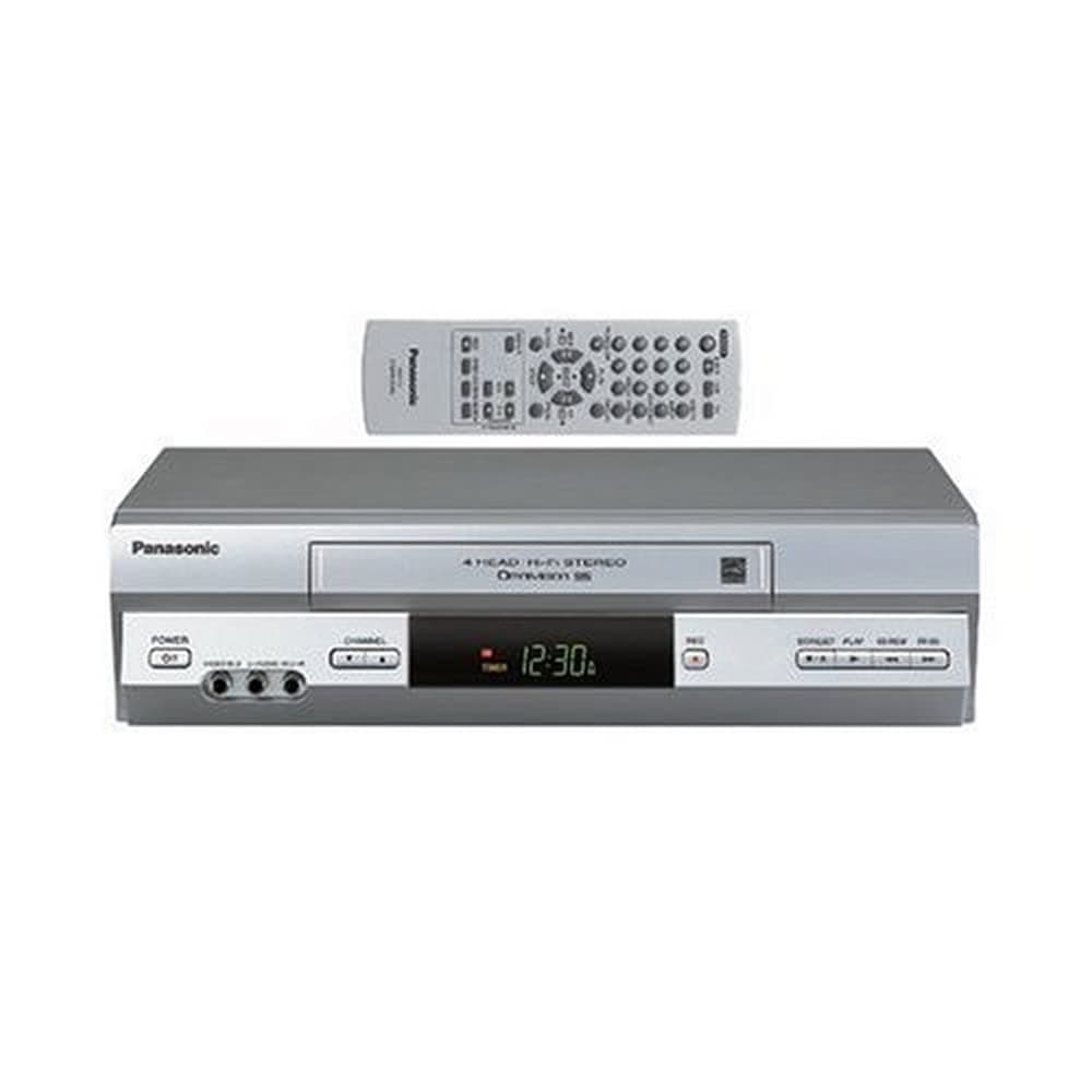 PV-V4525S 4-Head VCR, Silver