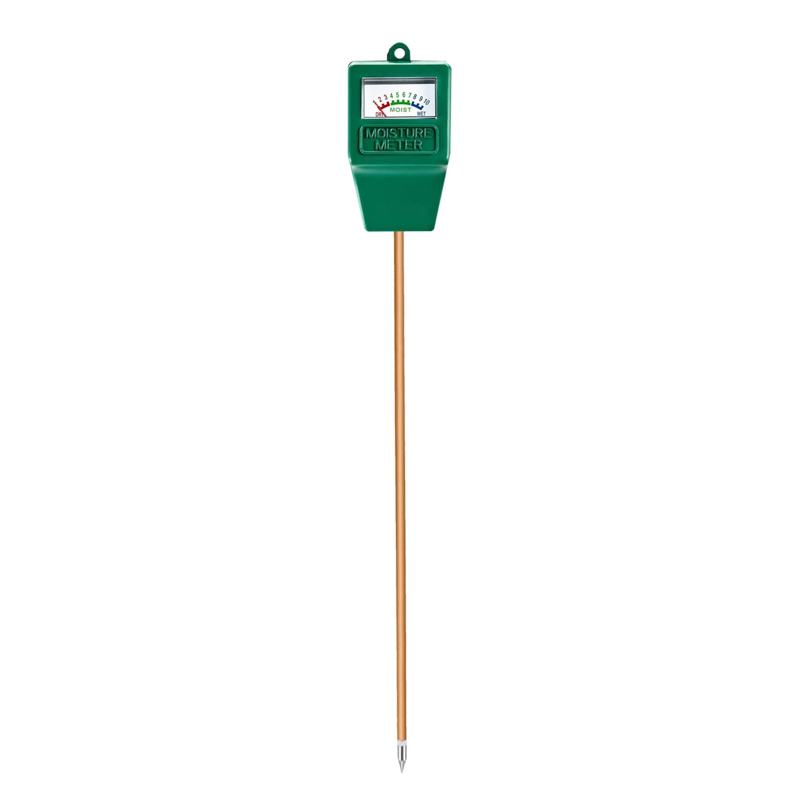 Long Probe Soil Moisture Meter-Green