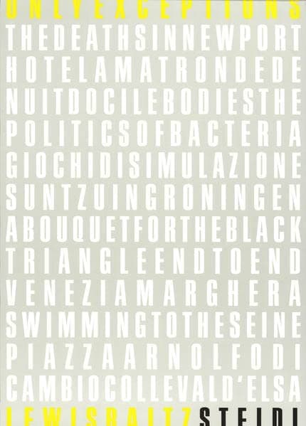 Lewis Baltz: Rule Without Exception / Only Exceptions Paperback – March 15, 2012