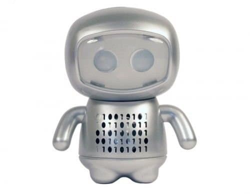 Musibytes 36018 - Musibytes E-bot Byte Sized Speaker, Silver (36018)