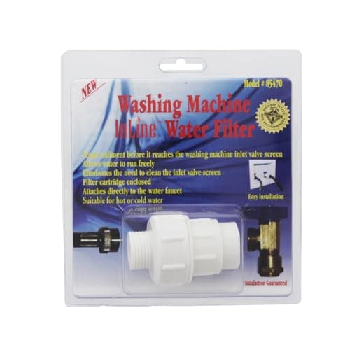 (Package Of 3) Washing Machine Inline Water Filter 85470