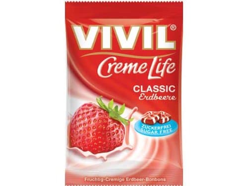 Creme Life classic Erdbeere zuckerfrei