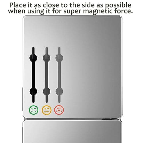 2Pack Magnetic Refrigerator Door Handle with Cover, Fridge Pull Handle Replacement Keep Appliance Clean from Fingerprints Liquid Oil Food Stain for Metal Machine Door - Black