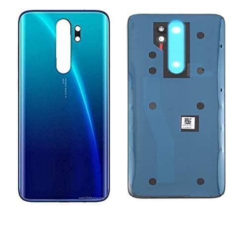 Back Glass Panel Compatible for Xiaomi Redmi Note 8 Pro - Electric Blue