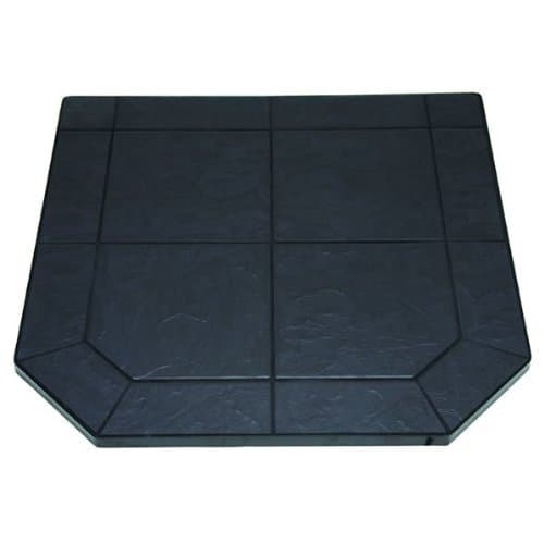 American Panel 48 sl ped-rg Riser For Volcanic Sand 48 Inch X 48 Inch Single Cut Corner Stove Board44; 6 Inch High