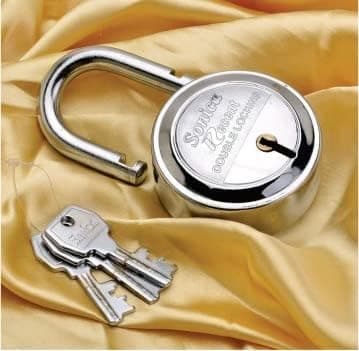 Sonica Recent Round Heavy Duty Lock Extra Strength, This Lock Not Open Duplicate Keys, This Lock Has 3 Keys, This Lock Avalable in 3 Diffrent Sizes (Recent 75MM)