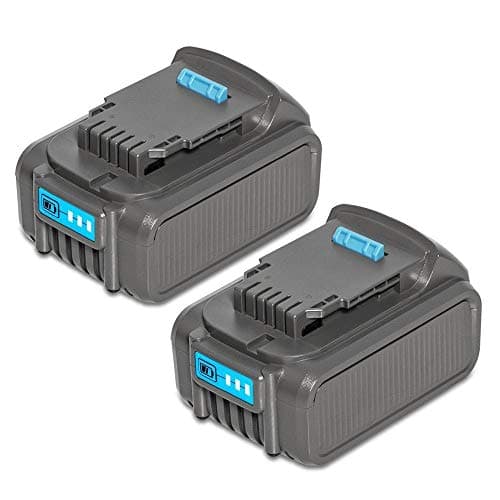 Surepp 2Pack 20V MAX 6.0Ah Lithium Ion Premium Battery Compatible with Dewalt DCB204 DCB205 DCB206 DCB205-2 DCB200 DCB180 DCD985B DCD771C2 DCS355D1 DCD790B