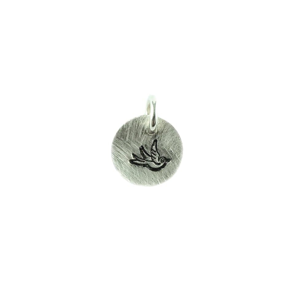 Kelley Reese Sterling Silver Tiny Bird Pendant