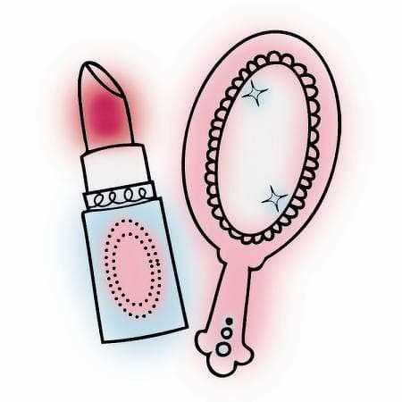 Imaginisce Make Up Clear Unmounted Rubber Stamp (001742)