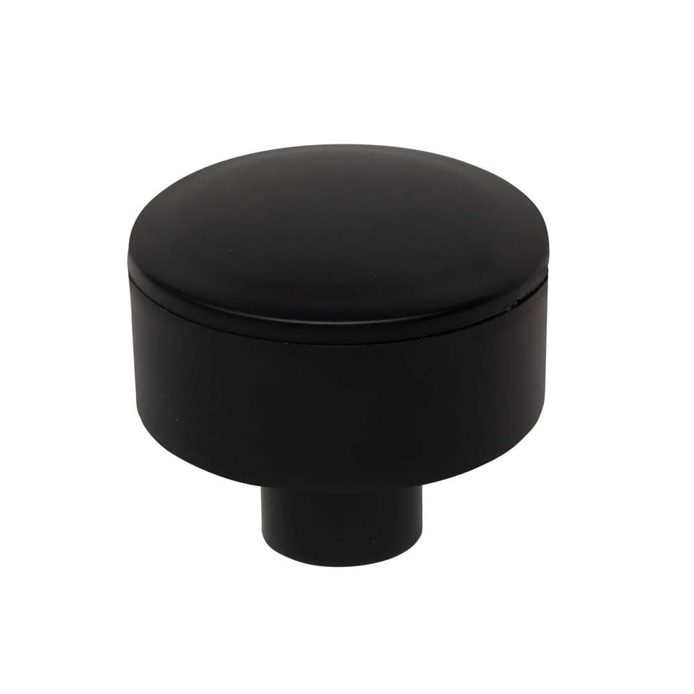 Dome Shaped Decorative Snap On Screw Caps & Washers for 9/16" Hex Head 3/8" Shank Lag Screws and Hex Bolts on Aluminum Cable Deck Rail Systems (50 Pieces) (Black)