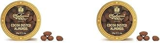 Charbonnel et Walker Cocoa Dusted Almonds, 320 g (Pack of 2)