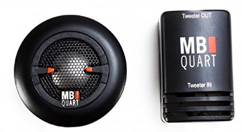 MB Quart XT1-20 0.75" 15W RMS X-Line Titanium Dome Tweeter with 12dB in-Line Crossover, Black