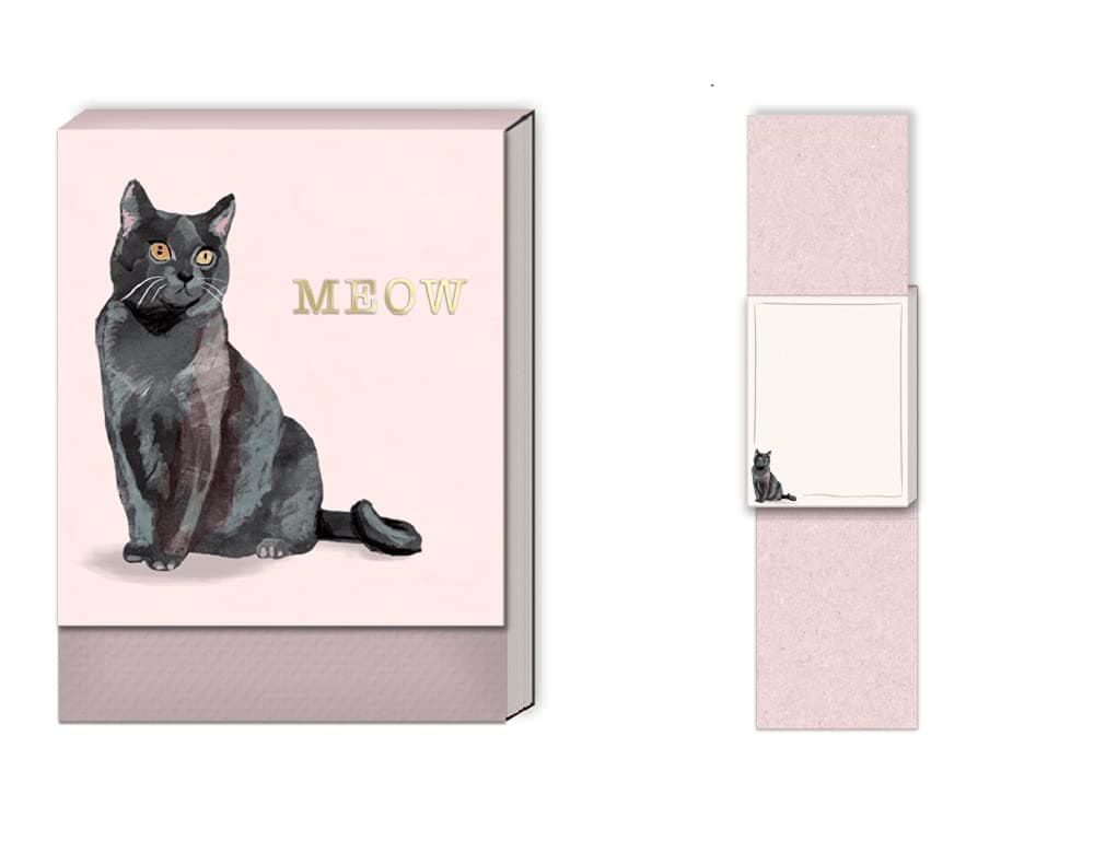 Punch Studio Molly & Rex Meow Pocket Notepad (36635), 3" x 4"