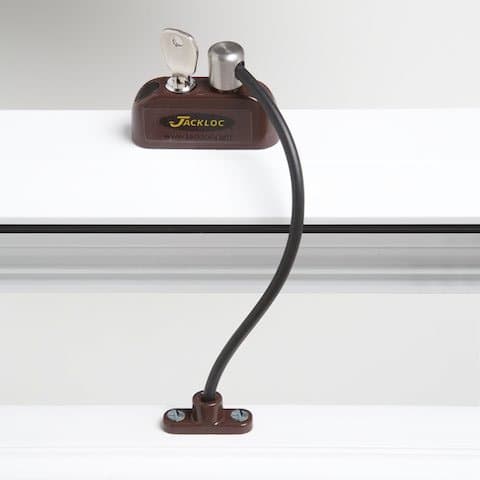 Jackloc - Window And Door Restrictor Brown