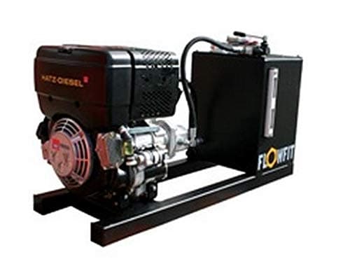HATZ Diesel engine driven double acting power unit, 19.7HP, 36 L/min