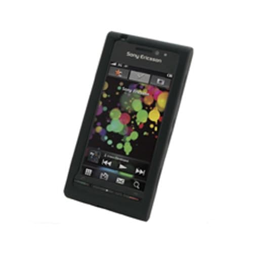 Bluetrade Silicone Case for Sony Ericsson Satio - Black
