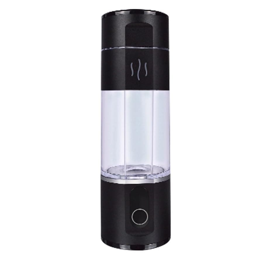 Hydrogen-Rich Water Bottle Generator Max Concentration Molecular Up to 5000PPB Portable hydrogen water Maker Machine | PEM Membrane & SPE Technology Ionizer Type-C Recharge new (Black)