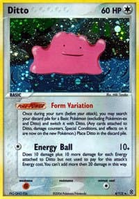 Pokemon - Ditto (4) - EX FireRed & LeafGreen - Reverse Holo
