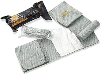 EVERLIT Israeli 6 Inch Emergency Bandage Compression Trauma Pressure Wound Dressing Sterile Vacuum-Sealed Packaging for Bleeding Control, Medical Trauma Kit, Gun Shot, First Aid IFAK