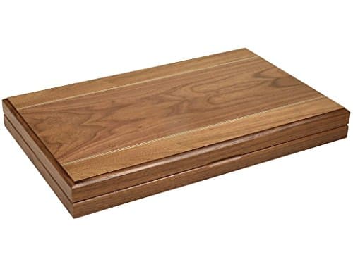 Orion Craft Classic 19" Wood Backgammon Set - Walnut Board