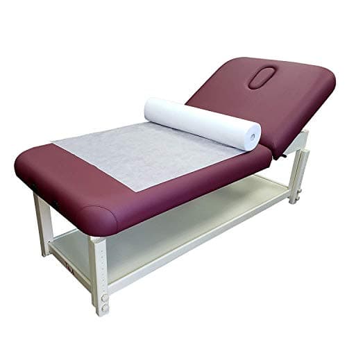 70.5"x30"- 50 Sheets/Roll Disposable Poly Paper Waterproof Exam Massage Table Bed Cover