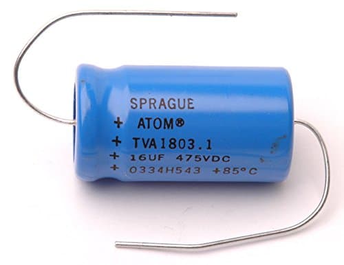 Sprague Atom Guitar Amp Capacitor, 16uF – 475V