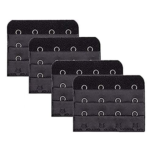 Haley Party Bra Strap Extender 4 Hook Bra Extender Purple Bra Extensions (4 PCS-Pack)