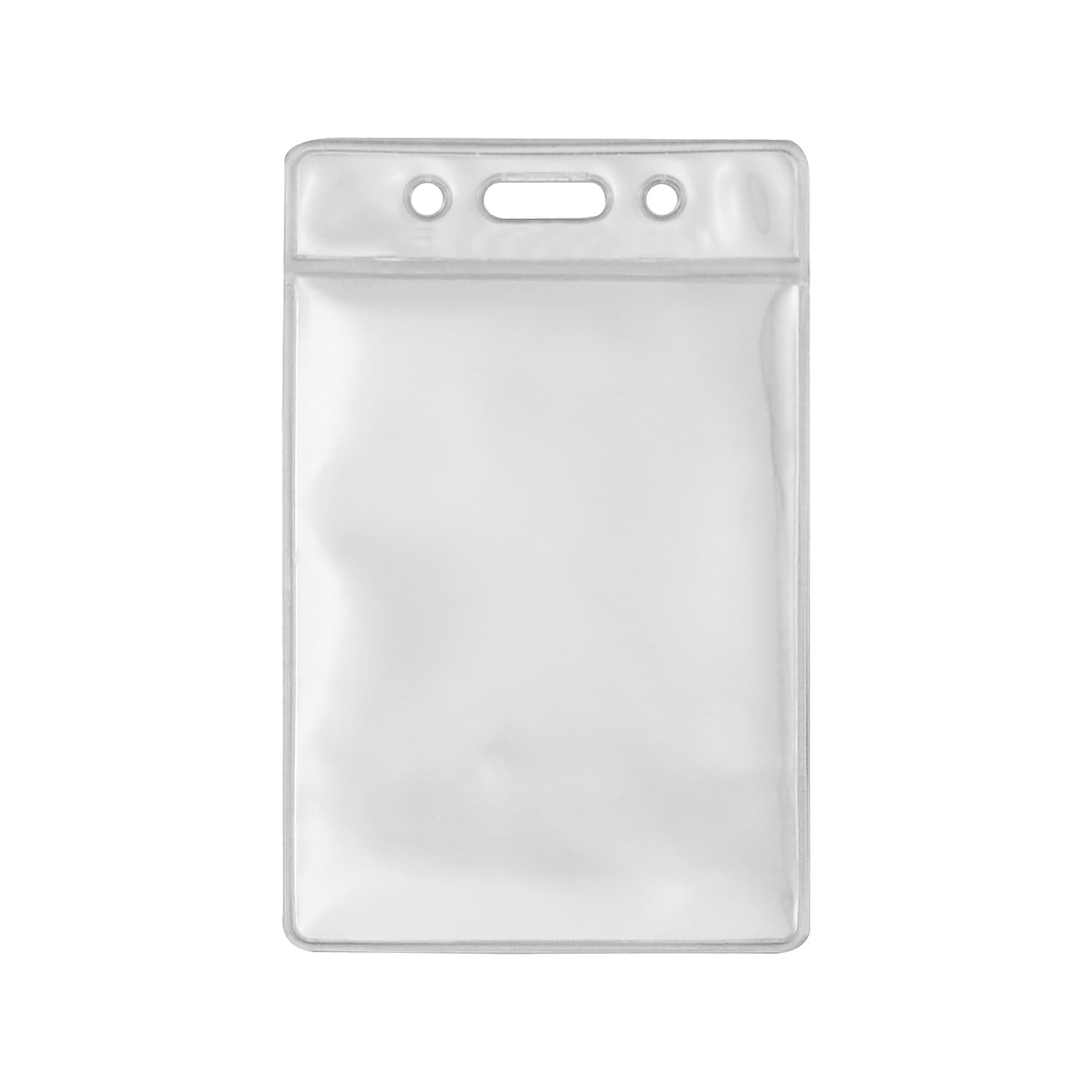 Advantus Badge Holder, Clear (75684)