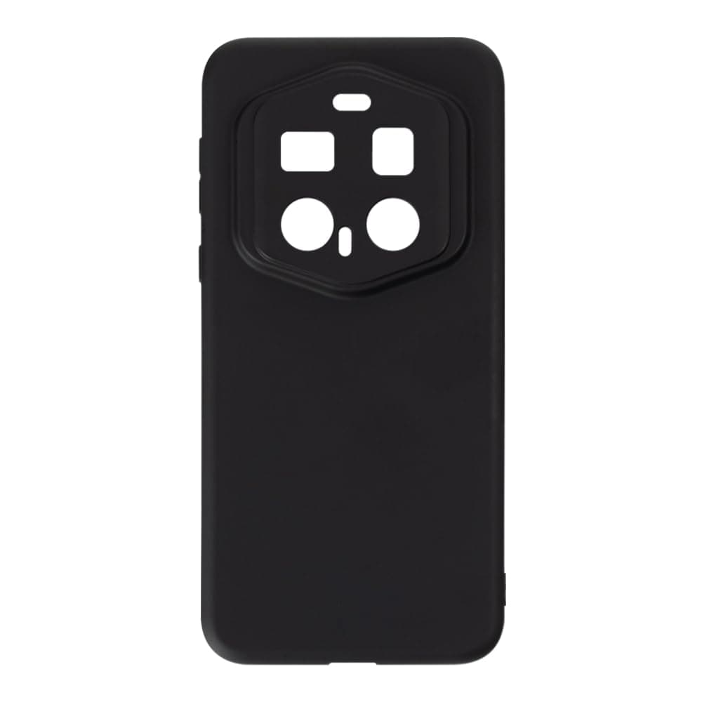 TPU Phone Case Compatible with Huawei Honor Magic 7 5G RSR, Slim Shockproof Soft Cover with Anti-Scratch Design and Precise Cutouts for Full Protection (Black)