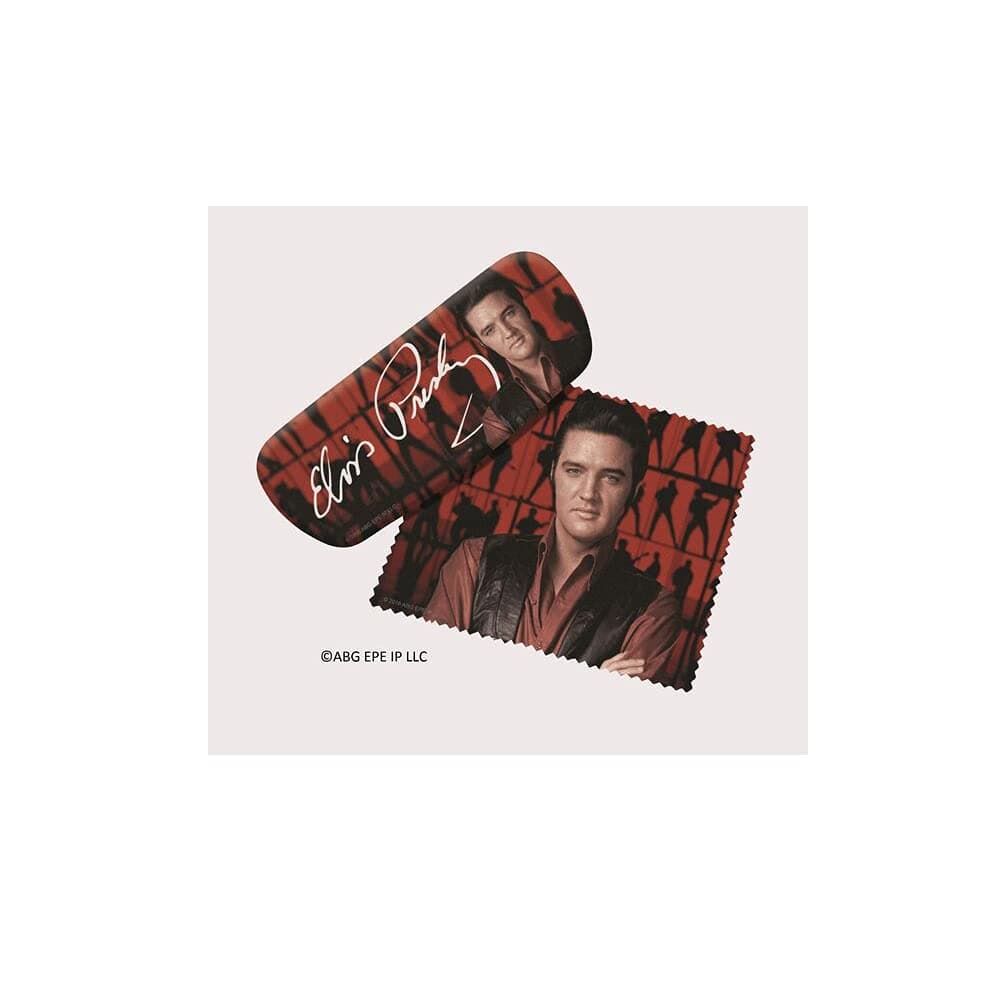 Spoontiques Elvis Red Eyeglass Case