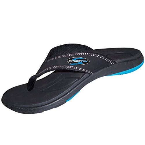 Flipthotics Orthotic Sandals - Arch Support, Metatarsal Riser & Heel Cup Prevent Foot Pain