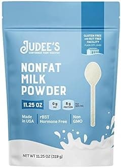 Non-Fat Milk Powder 11.25 oz - 100% Non-GMO, Keto-Friendly - rBST Hormone-Free, Gluten-Free and Nut-Free - Good Source of Protein and Calcium - Made in USA