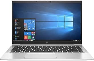 HP EliteBook 840 G7 14" FHD IPS Premium Business Laptop, 10th Gen Intel Core i7-10610U, 16GB RAM, 512GB PCIe SSD, Backlit Keyboard, Fingerprint Reader, WiFi 6, USB-C, Windows 10 Pro, Silver