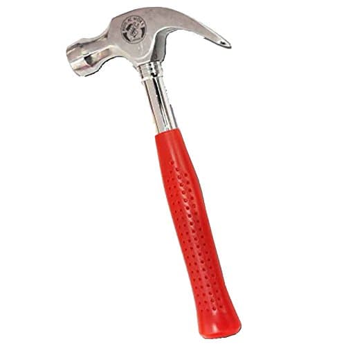 Corvus A600089 Carpenter's Hammer - Red/Silver