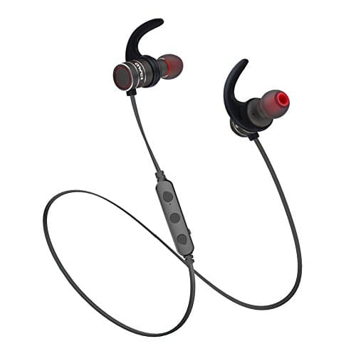Bluetooth Headphones AWEI Wireless 4.1 Smart Magnetic Switch Earbuds, Snug Fit for Sports with Built-in Mic (IPX4 Waterproof, APTX Stereo, 10 Hours Playtime, CVC 6.0 Noise Cancelling Headsets)