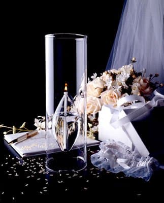 Firelight Glass Aria Oil Lamp