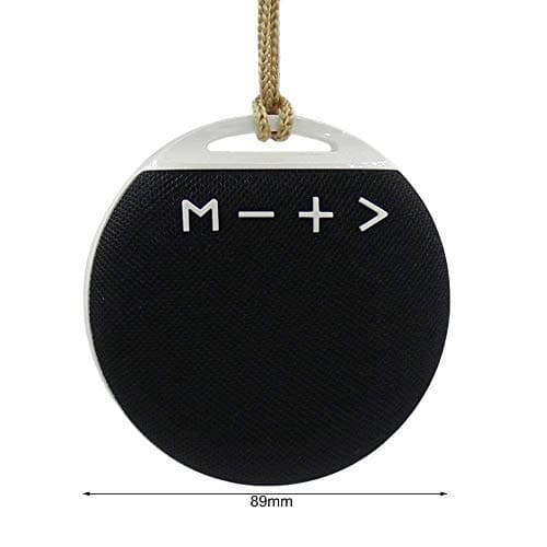 Eze Mini Bluetooth Speaker with Mic, Inbulit FM Radio Plug & Play USB Port Memory card slot EZ177- Pacfic Blue