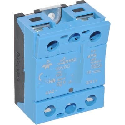 TeledyneRelays SH10DC40-16, Relay; Solid State; HI INDUS PERF; 40A; 60VDC