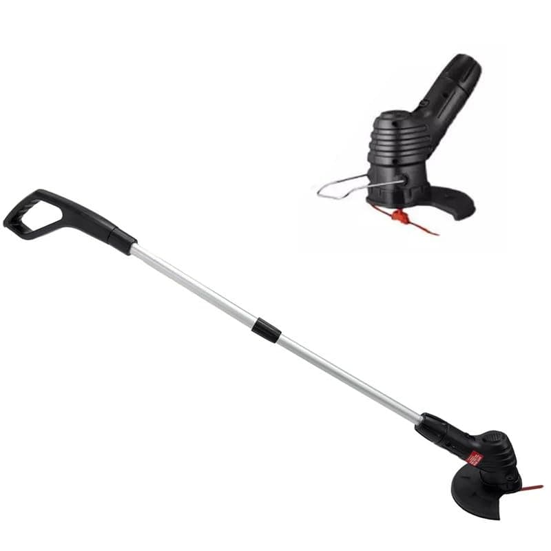 Vivo Technologies USB Cordless Grass Trimmer,Garden Trimmer with Command Feed,Lawn Edger Extends up to approximately 94cm,Lawn Trimmer for Medium Gardens