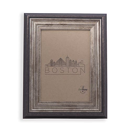 EcoHome 5x7 Picture Frame Antique Brown - Mount/Desktop Display, Frames
