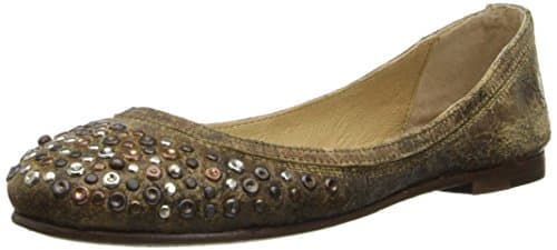 FRYE Women's Carson Studded Ballet Flat