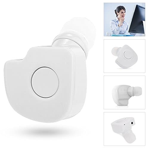 Mini Bluetooth Earphone Wireless Headset with Mic Handsfree Headphone Invisible Earbud for Android iOS Samsung S9 S8 S7…