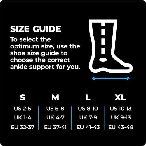 VITTO Ankle Brace for Sprained Ankle - Ankle Compression Sleeve for Men & Women. Ankle Support to Stabalize the Ankle Joint for Injury Prevention and Ankle Sprain Relief (S)