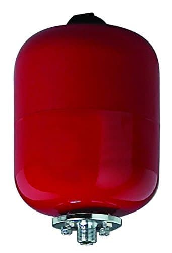 35 Litre Red Replaceable Membrane Heating Expansion Vessel Tank with 3/4 Connection by Aquasystem