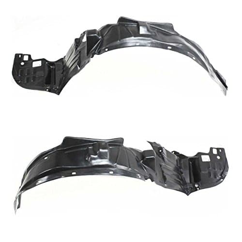 KOOLZAPCompatible with 99-04 Odyssey Van Front Splash Shield Inner Fender Liner Left Right SET PAIR