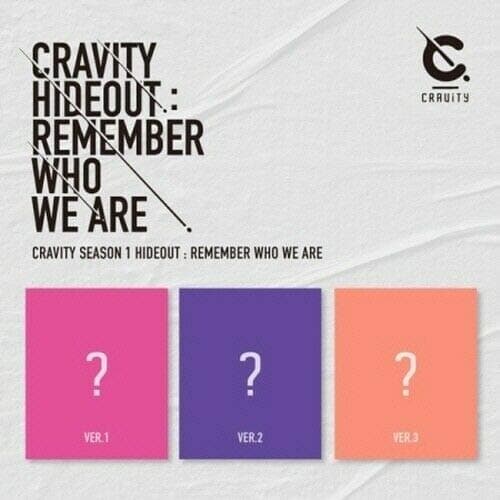CRAVITY 'Hideout:Remember Who We Are' Cravity Season1. 3 Version SET CD+1p Poster+PhotoBook+1p PhotoCard+1p 4 Cut PhotoCard+1p Sticker+Message PhotoCard SET+Tracking Kpop Sealed