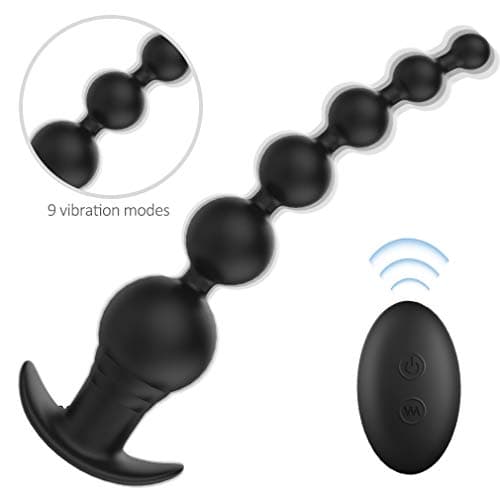 10 Function Mens Silicone Electric Prostata Massaḡer with Handle USB Charging Ṽịbṙàňtor for Men Àmàl Ṽịbṙàňtor